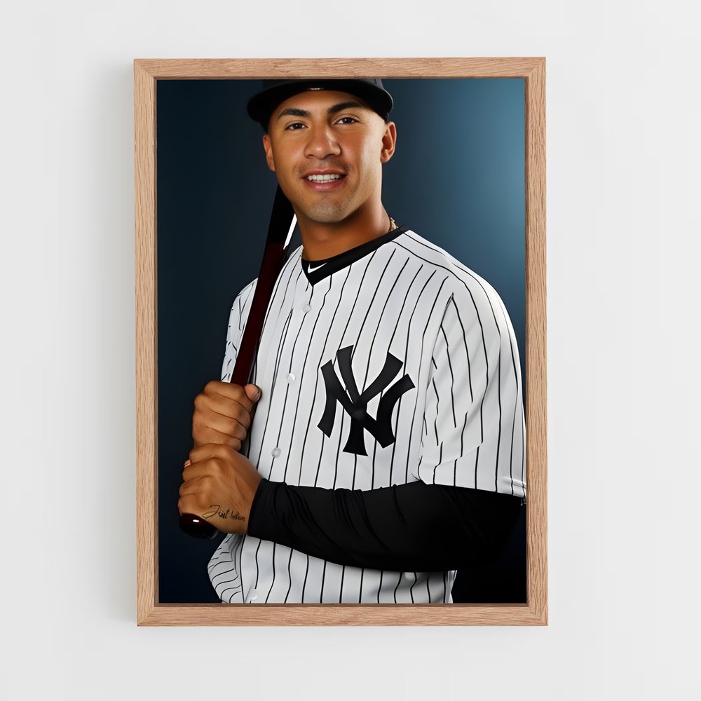 Poster Gleyber torres infuser – affiche Baseball (vue 4)